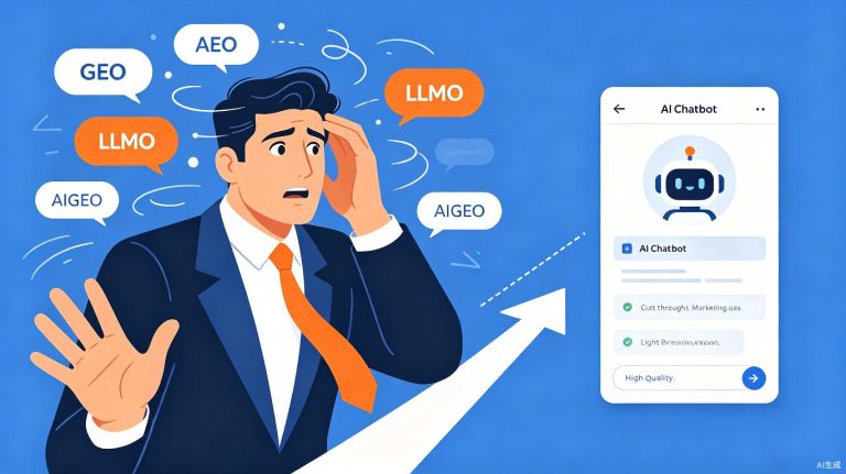 GEO、AEO、AIGEO、LLMO区别详解：别再被概念名词绕晕