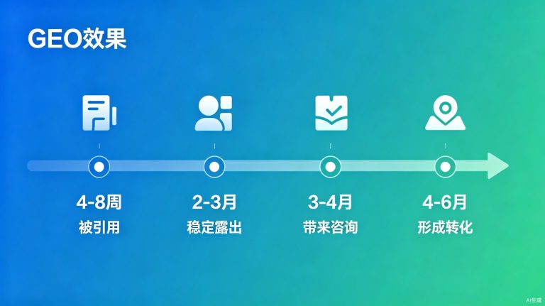 GEO优化多久见效？从被引用到获客的真实时间线拆解