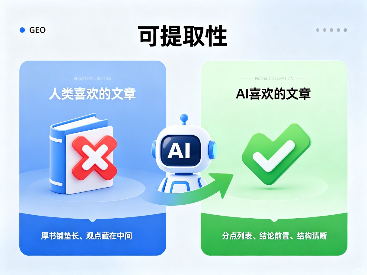 可提取性对比