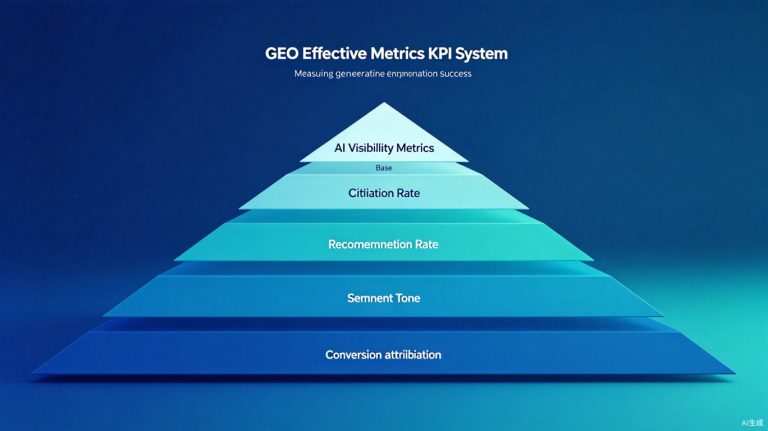 GEO效果用什么指标衡量？AI可见度核心指标体系详解