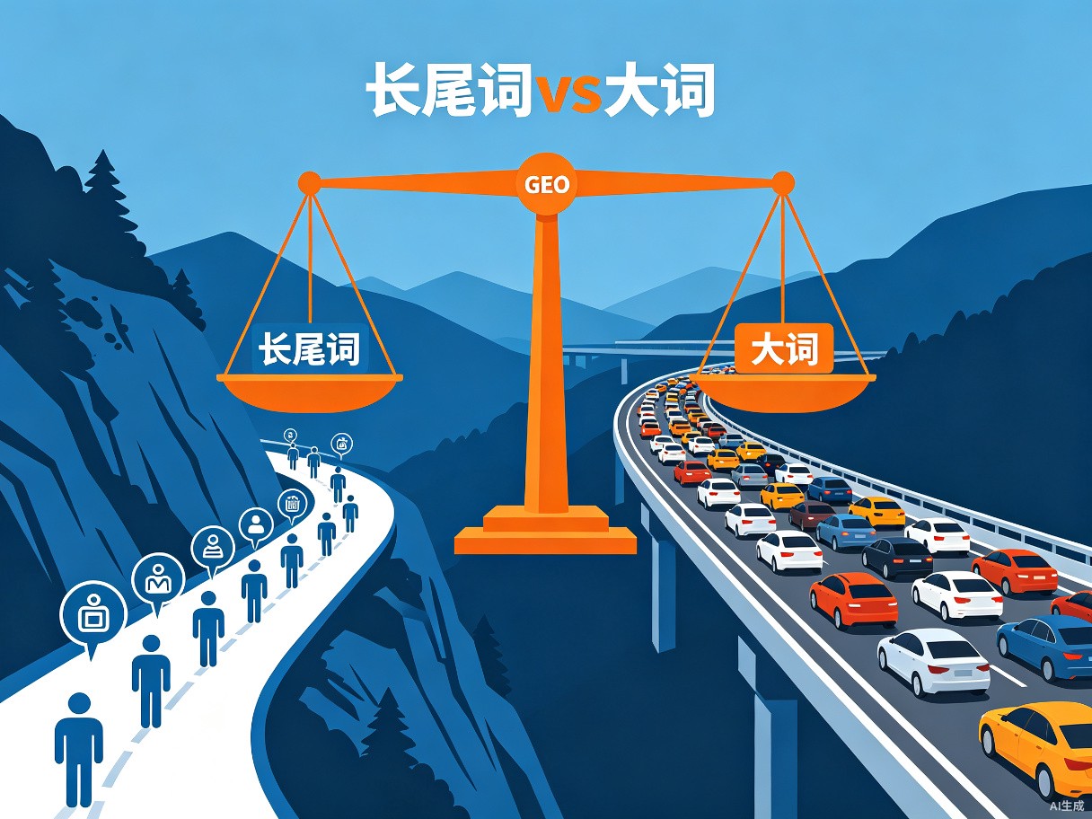 长尾词vs大词对比