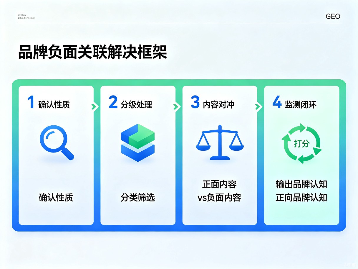 负面关联解决框架