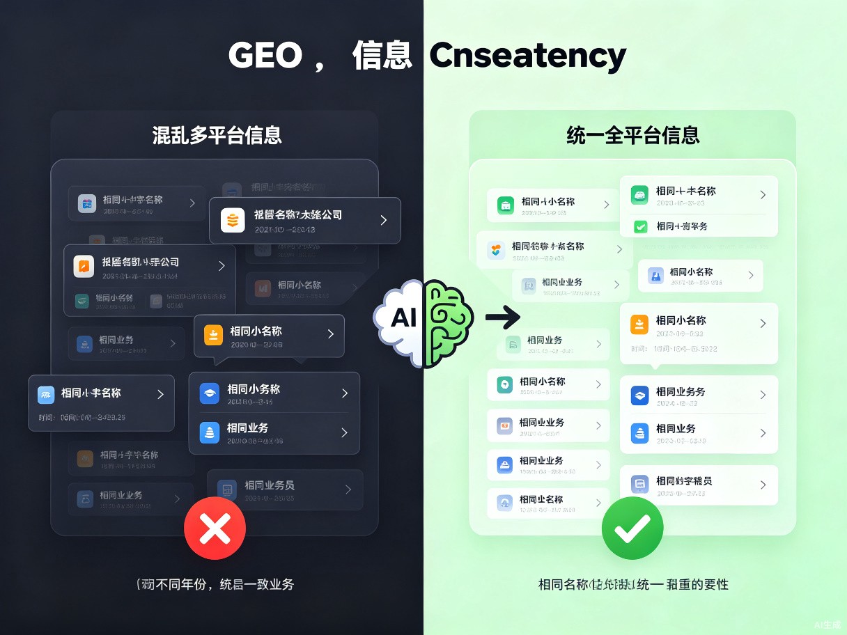 信息一致性对比
