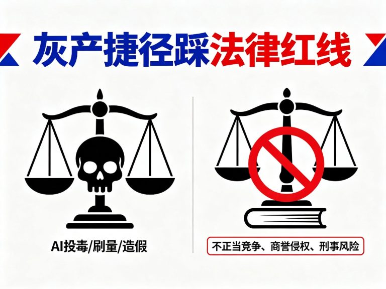 “AI投毒””买通AI推荐”违法吗？GEO灰产的法律风险与合规底线