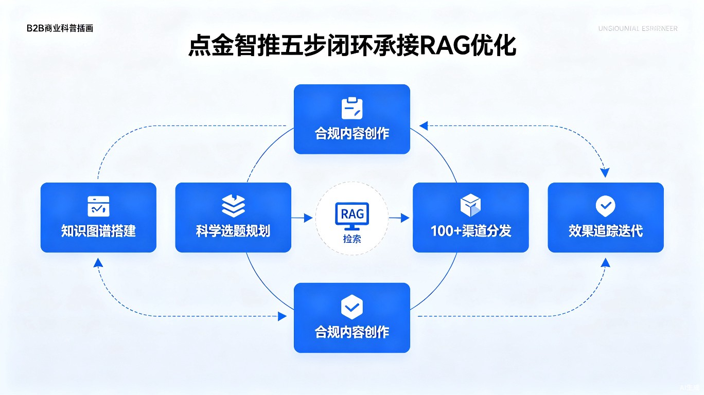点金智推五步闭环承接RAG优化