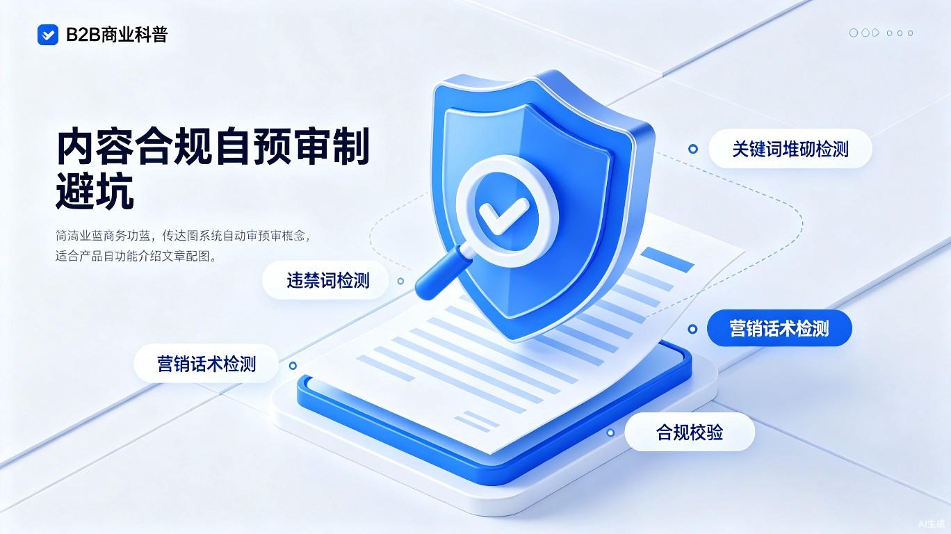 点金智推合规预审机制