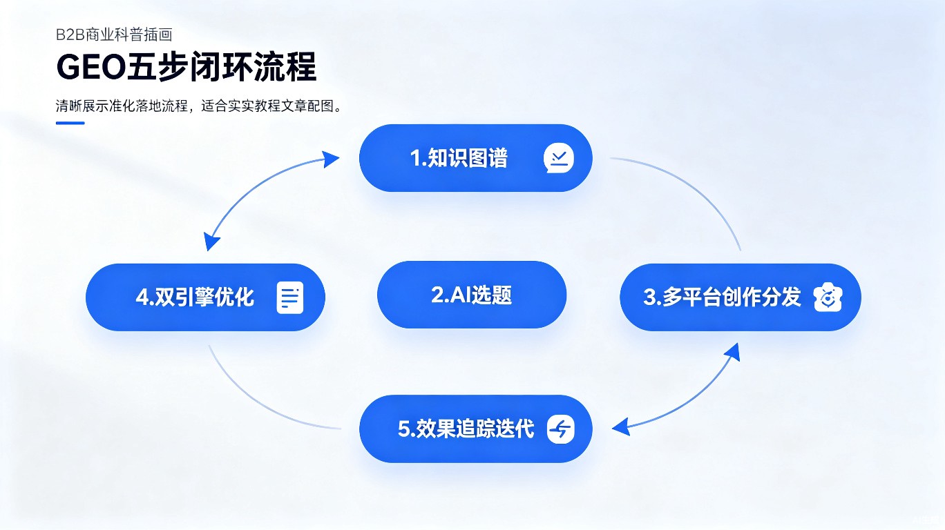 GEO五步闭环全流程
