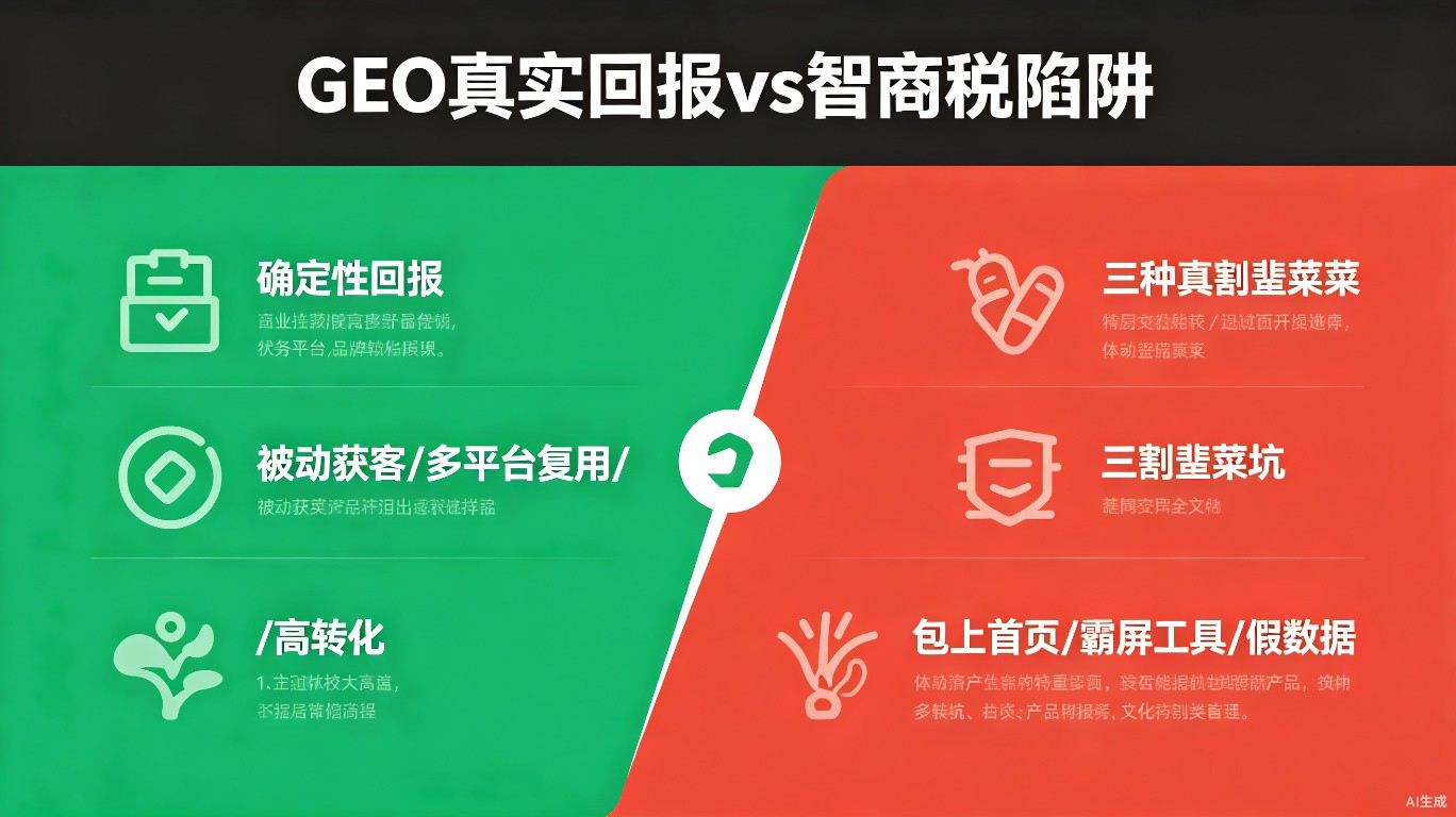 GEO真实回报与陷阱对比
