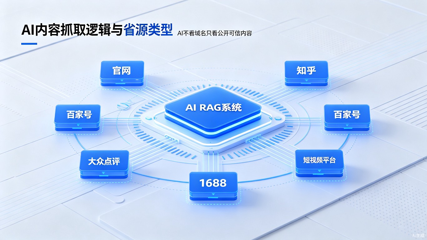 AI抓取逻辑与信源类型