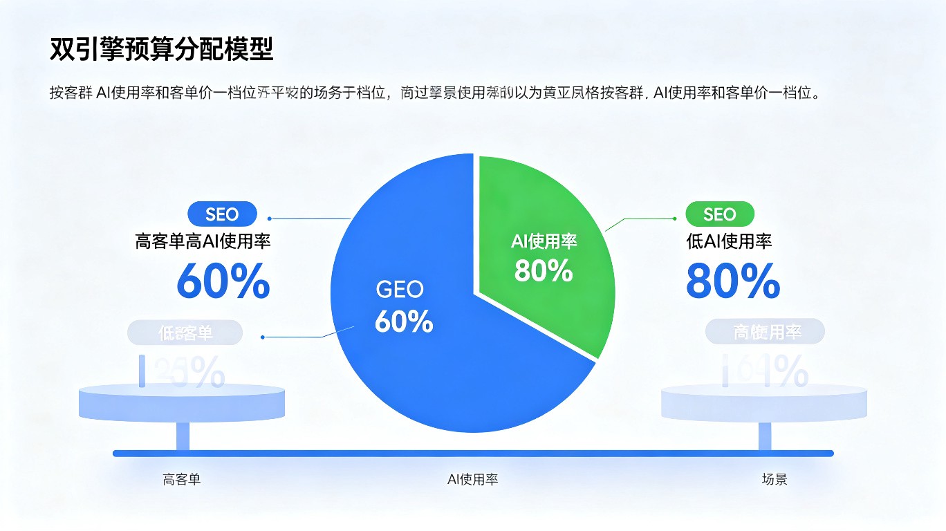 SEO+GEO双引擎预算分配模型