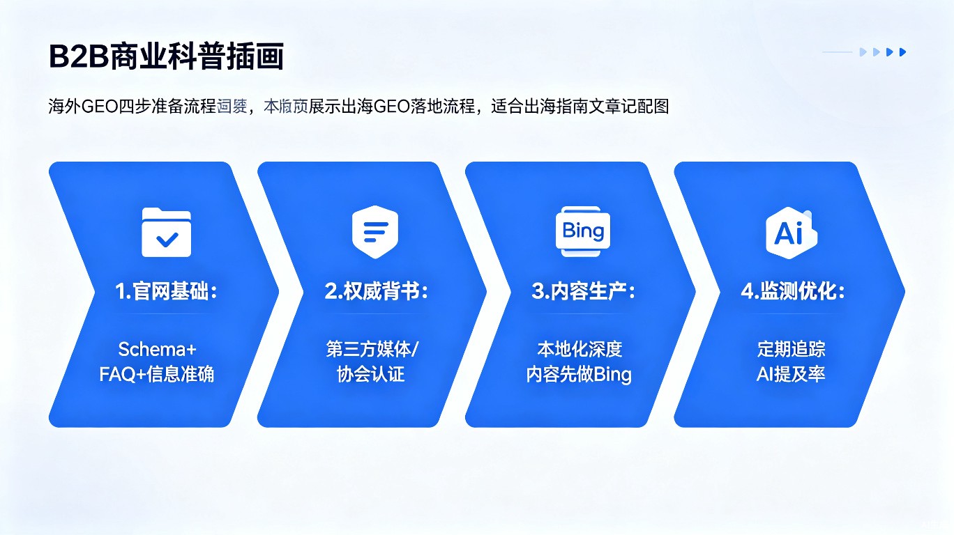 海外GEO出海准备清单