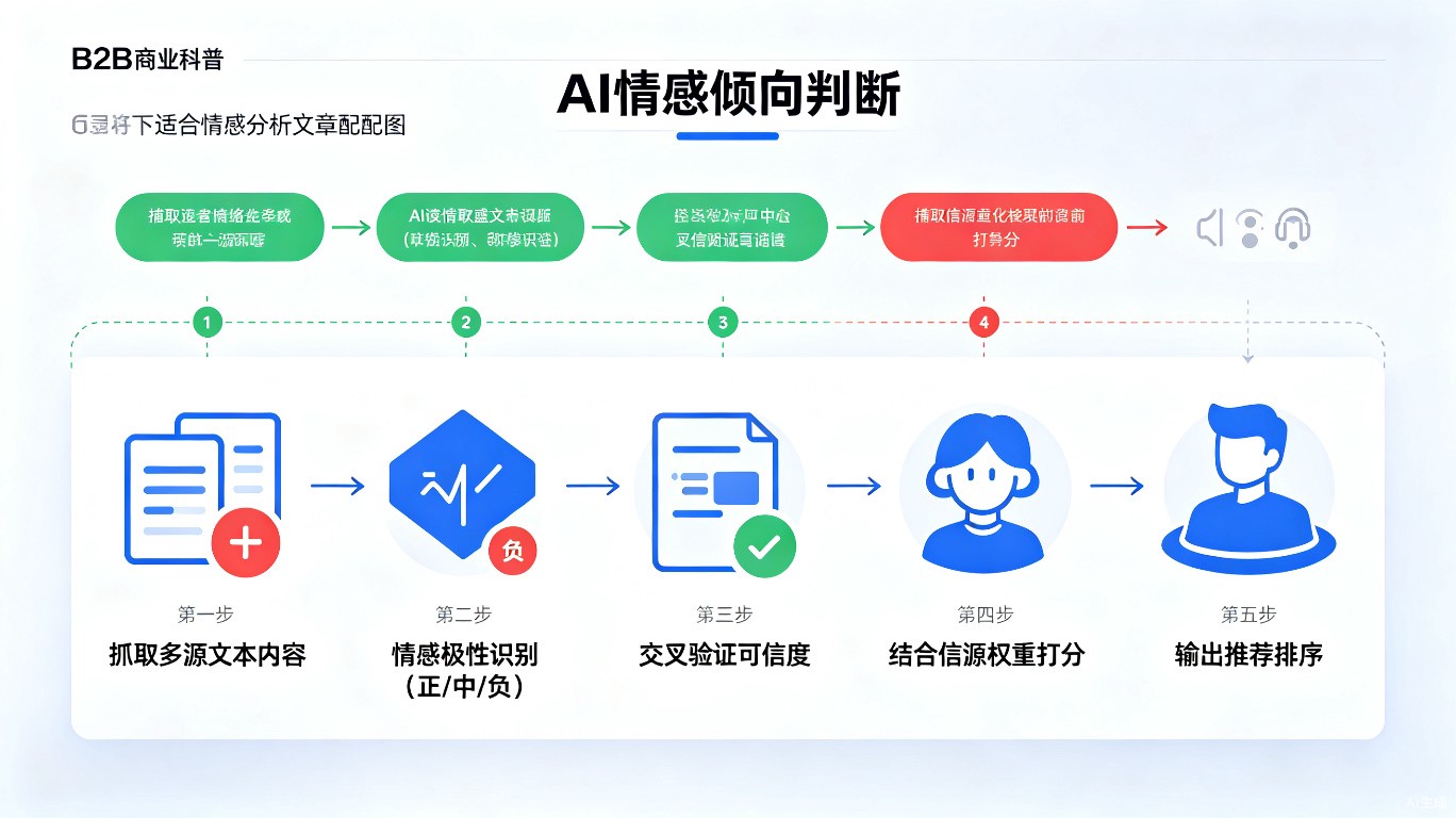 AI情感倾向判断流程
