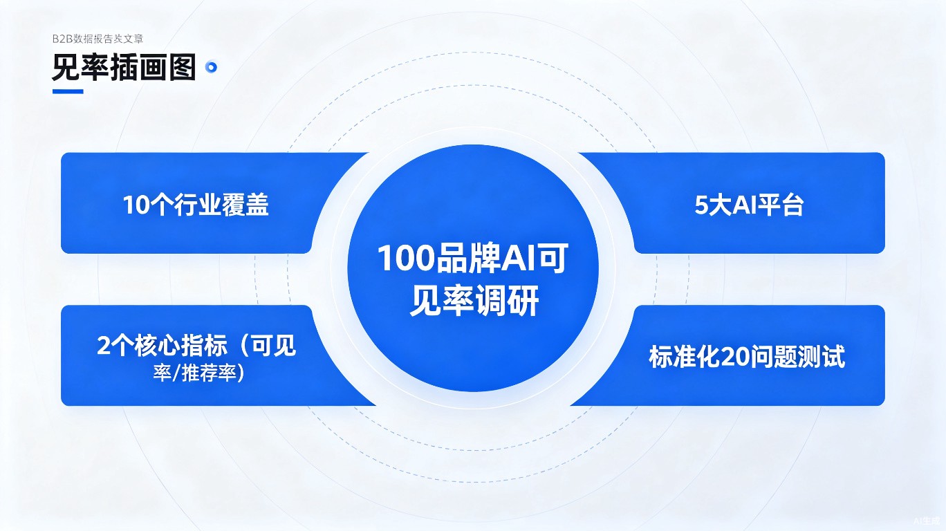 100品牌AI可见率调研框架