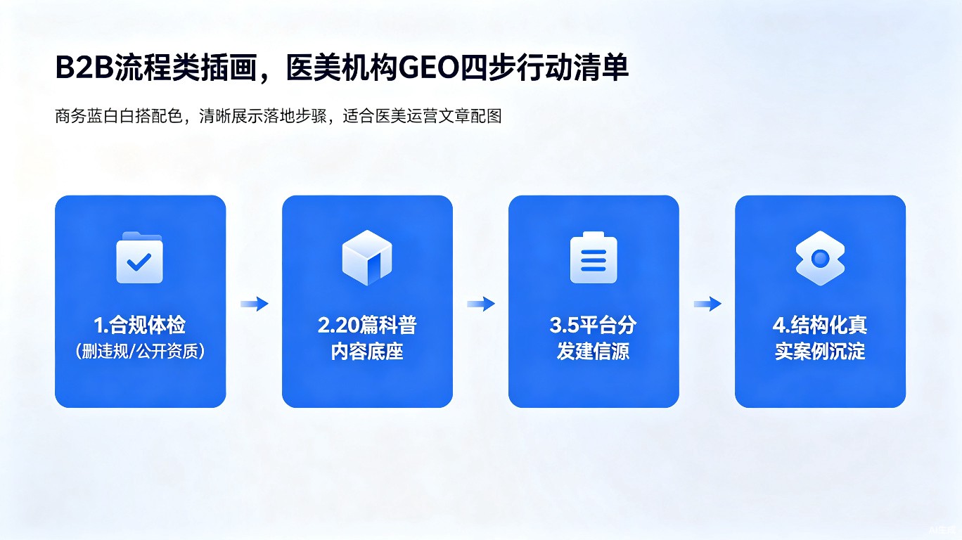 医美机构GEO四步行动清单
