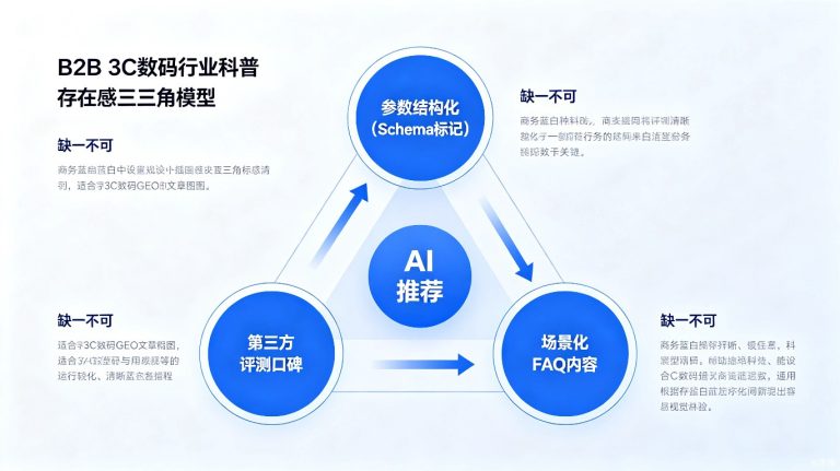 3C数码品牌在AI搜索中的存在感调研与提升路径