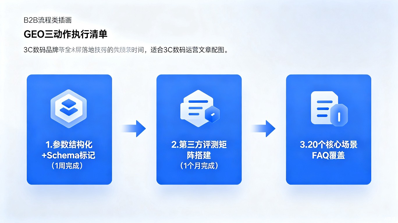 3C数码品牌GEO执行清单