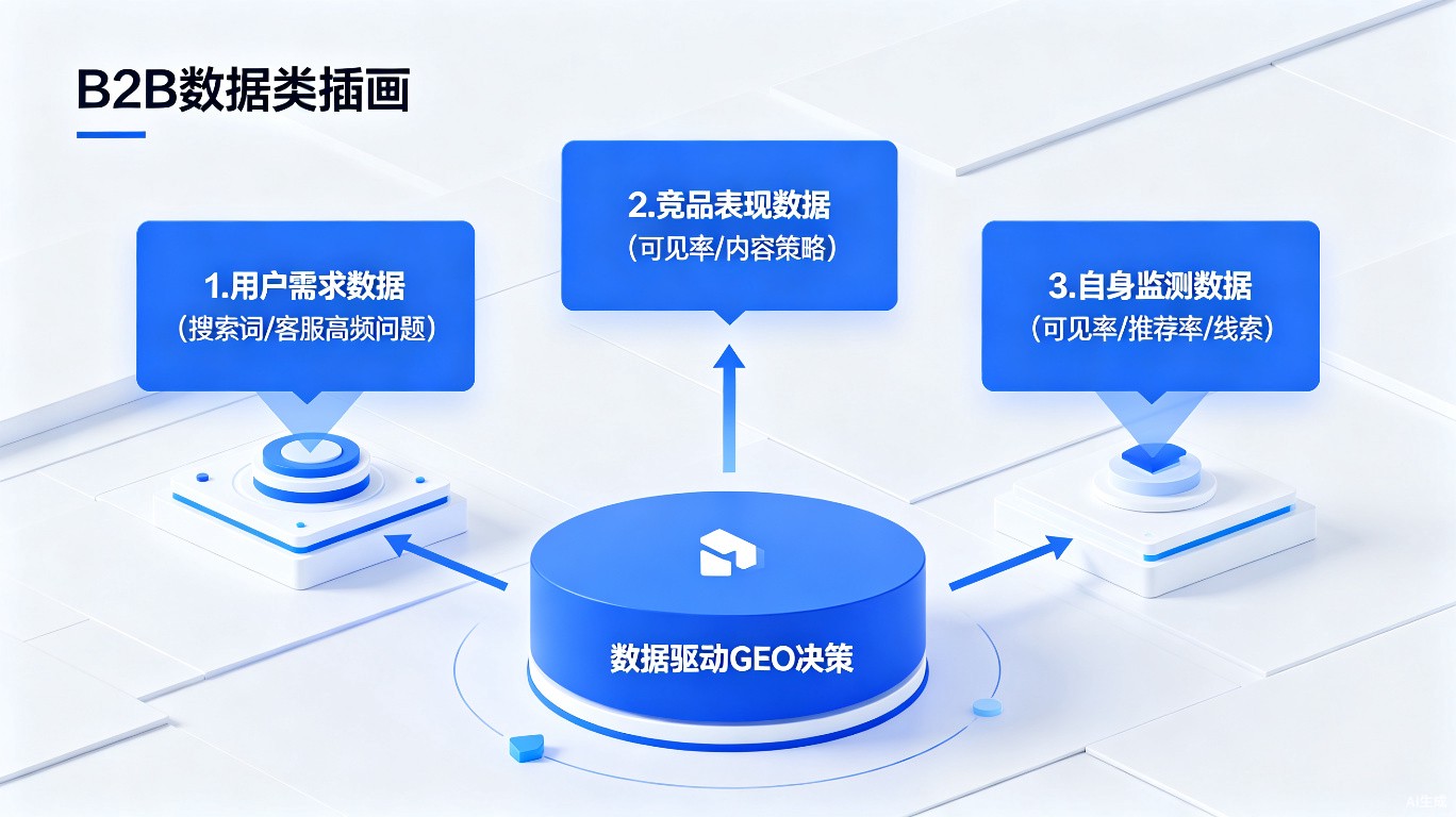 GEO数据闭环流程图
