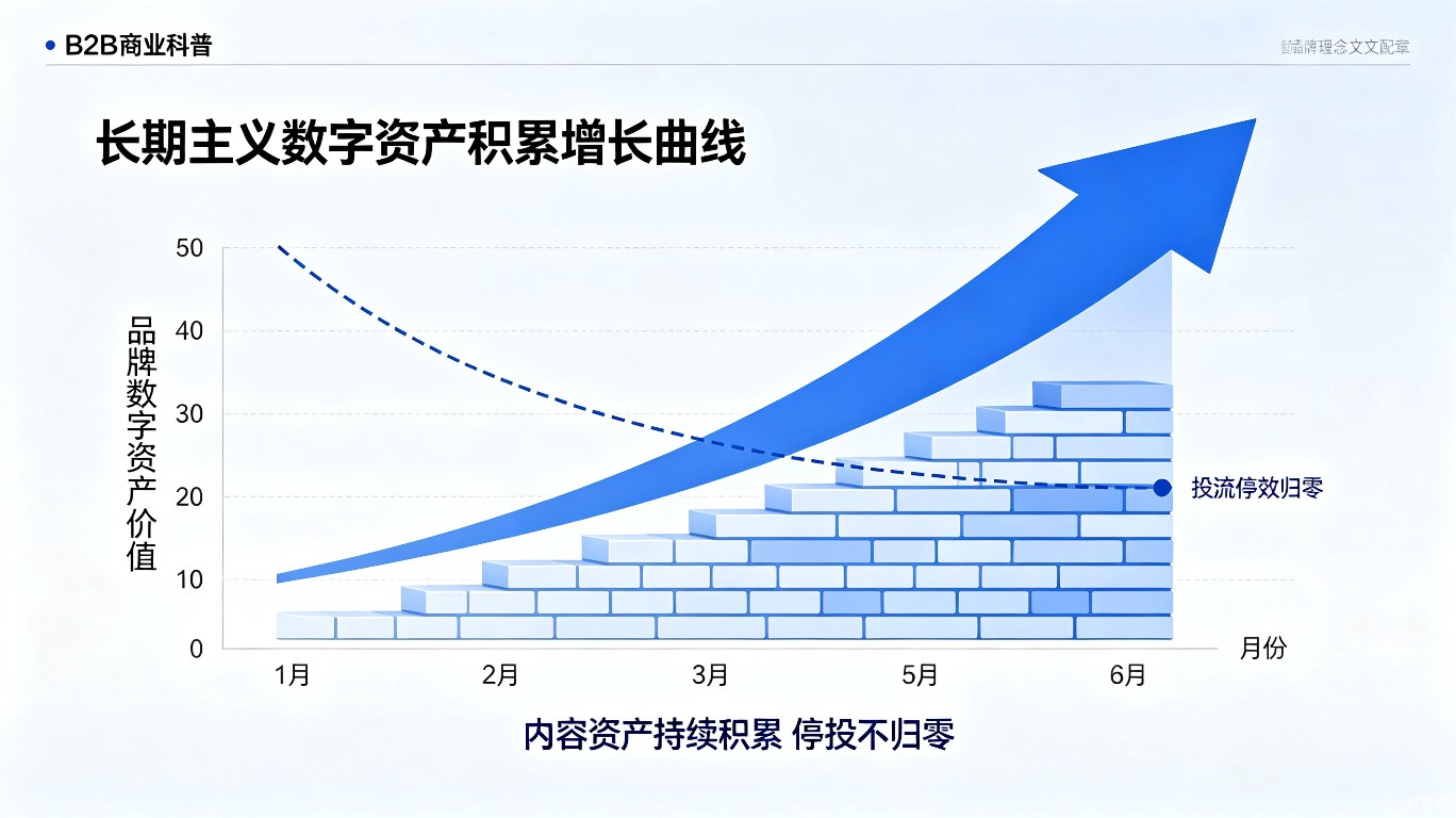 长期主义数字资产积累曲线