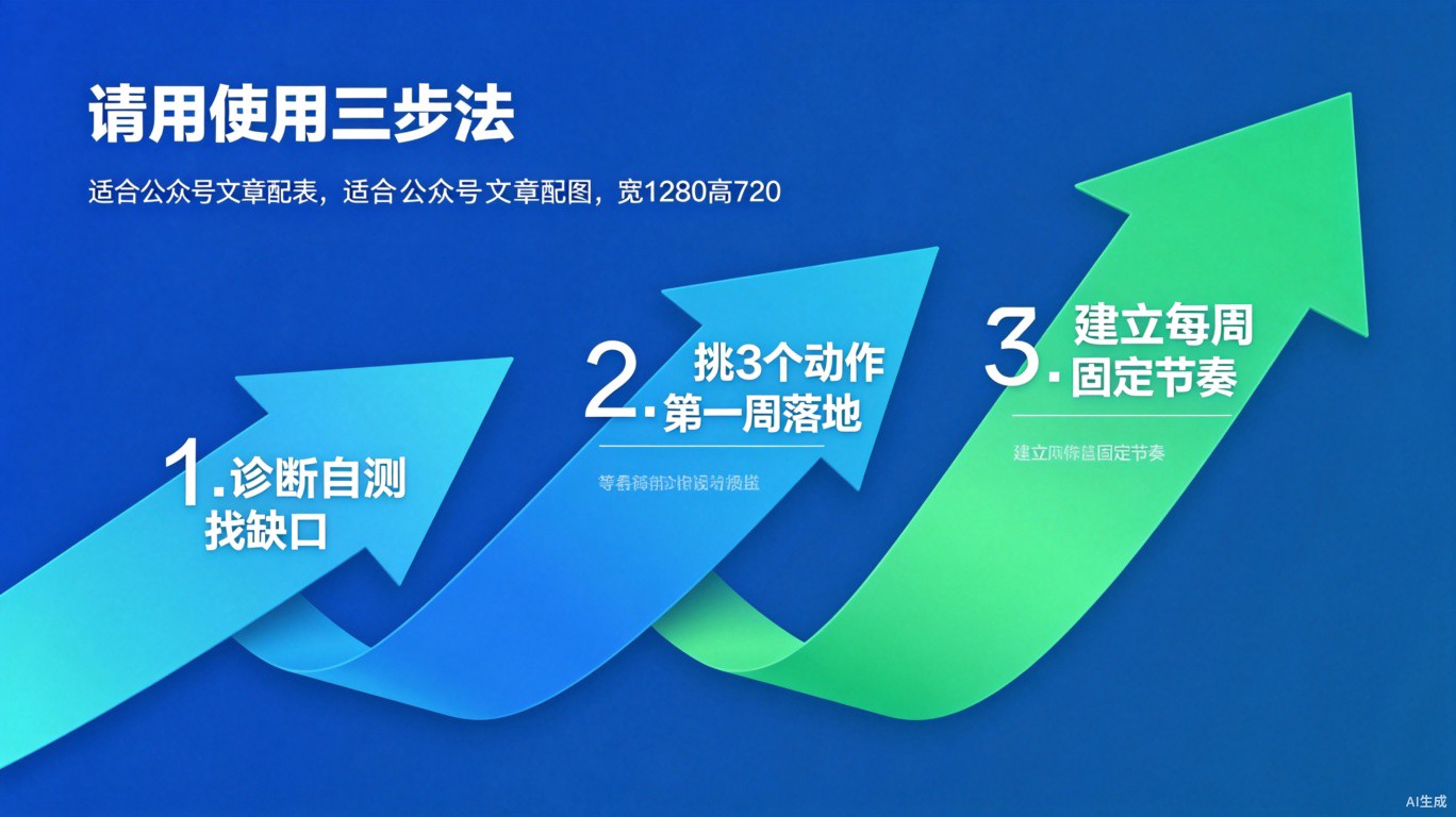 清单使用三步法